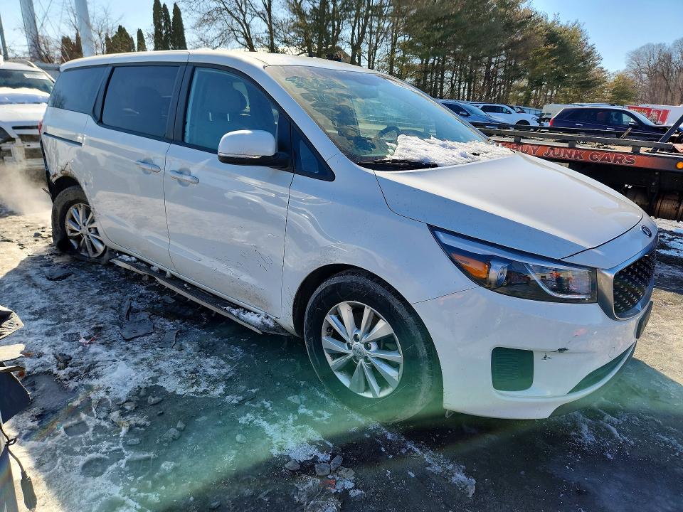 2018 Kia Sedona Lx მანქანა იყიდება აუქციონზე, vin: KNDMB5C18J6381981, აუქციონის ნომერი: 73384265