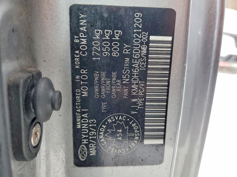 Продаж на аукціоні авто 2013 Hyundai Elantra Coupe, vin: KMHDH6AE6DU021209, номер лоту: 77743815