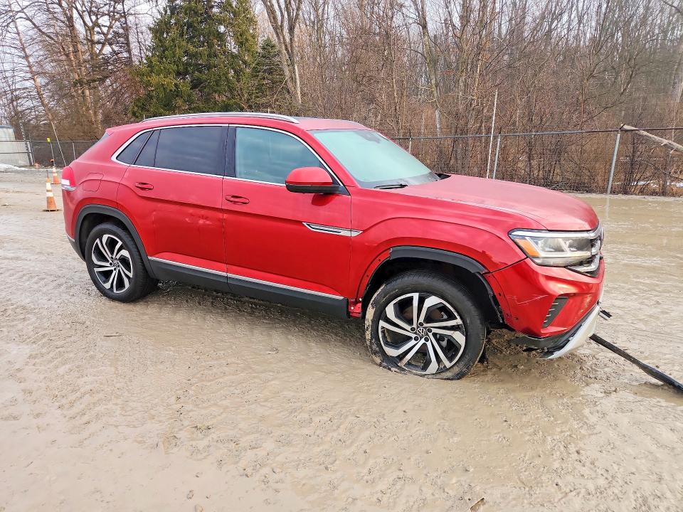 77744325 :رقم المزاد ، 1V2TE2CA1MC204842 vin ، 2021 Volkswagen Atlas Cross Sport مزاد بيع