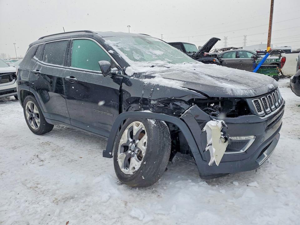 2020 Jeep Compass მანქანა იყიდება აუქციონზე, vin: 3C4NJDCB2LT132076, აუქციონის ნომერი: 74475985