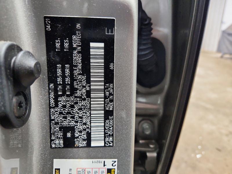 Aukcja sprzedaży 2021 Lexus Nx 300, vin: JTJSARBZ4M2194903, numer aukcji: 79009495