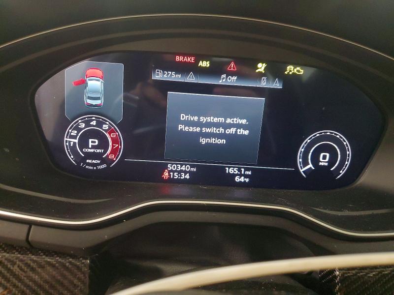 79272045 :رقم المزاد ، WUANWAF58MA903741 vin ، 2021 Audi Rs5 مزاد بيع