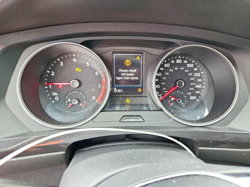 2019 Volkswagen Tiguan მანქანა იყიდება აუქციონზე, vin: 3VV1B7AX2KM147229, აუქციონის ნომერი: 76971665