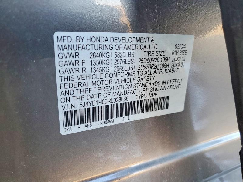 Продажа на аукционе авто 2024 Acura Mdx, vin: 5J8YE1H00RL028666, номер лота: 76001685
