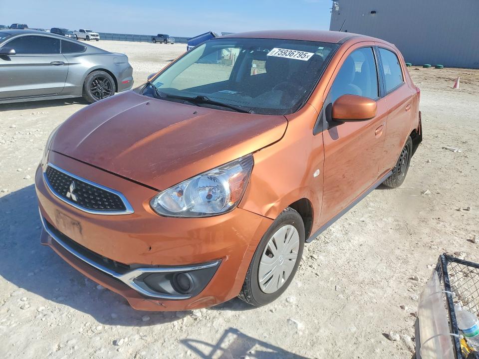 Aukcja sprzedaży 2019 Mitsubishi Mirage, vin: ML32A3HJ4KH000515, numer aukcji: 75936795