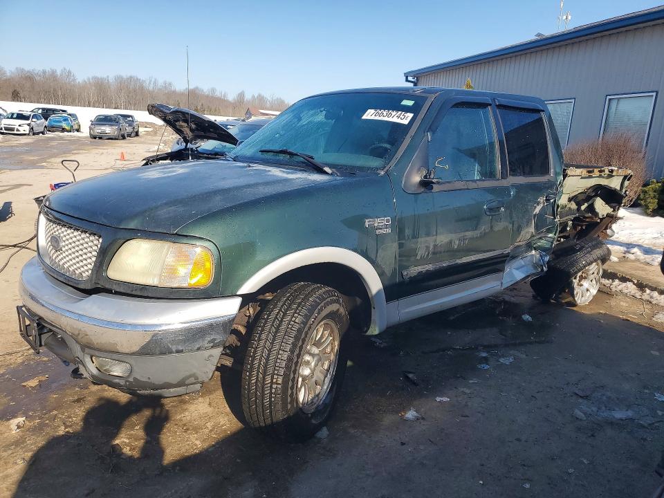 2003 Ford F150 მანქანა იყიდება აუქციონზე, vin: 1FTRW08L03KA36297, აუქციონის ნომერი: 76636745