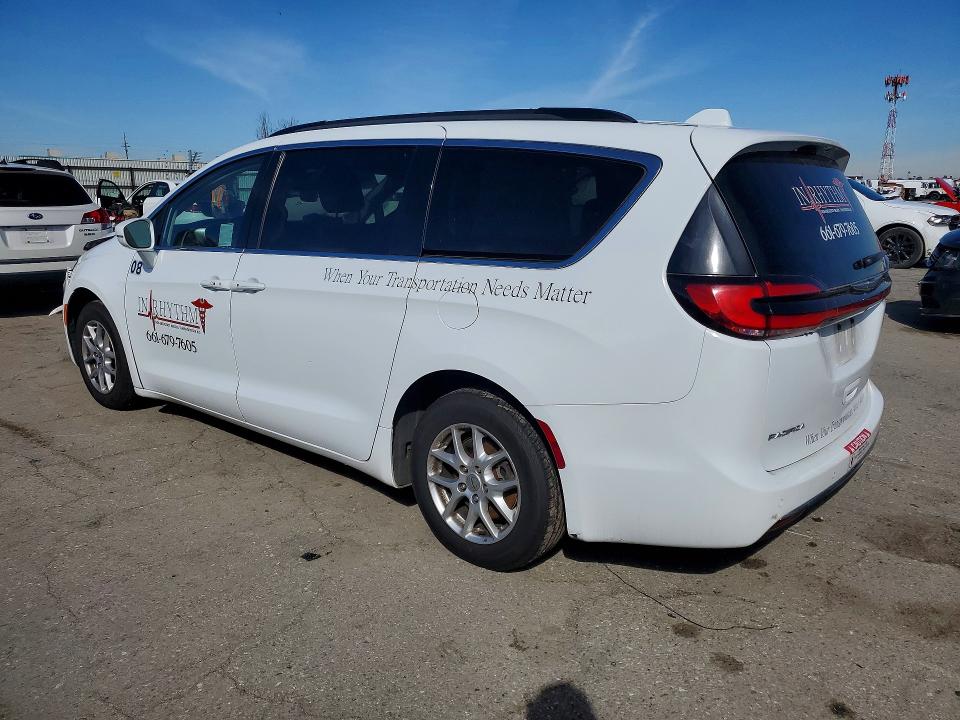 77955905 :رقم المزاد ، 2C4RC1BG8NR115523 vin ، 2022 Chrysler Pacifica مزاد بيع