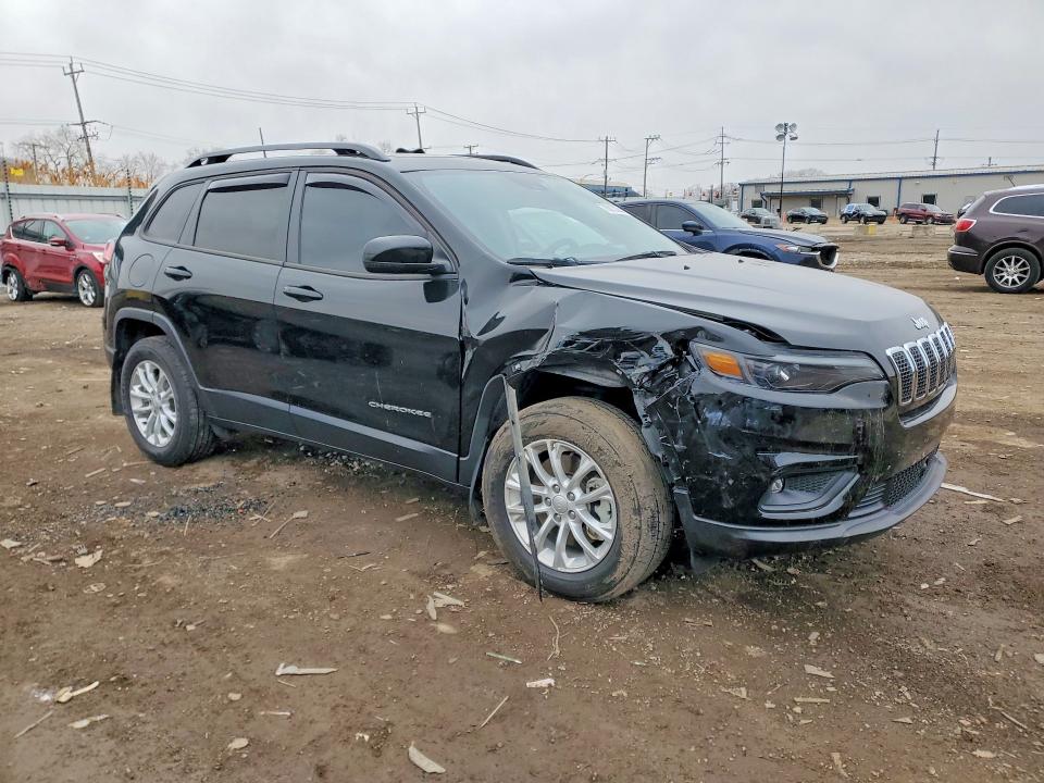 2022 Jeep Cherokee მანქანა იყიდება აუქციონზე, vin: 1C4PJMMX9ND551487, აუქციონის ნომერი: 78813335