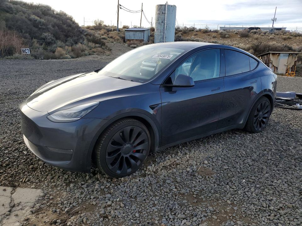78549075 :رقم المزاد ، 5YJYGDEF9MF093613 vin ، 2021 Tesla Model Y مزاد بيع