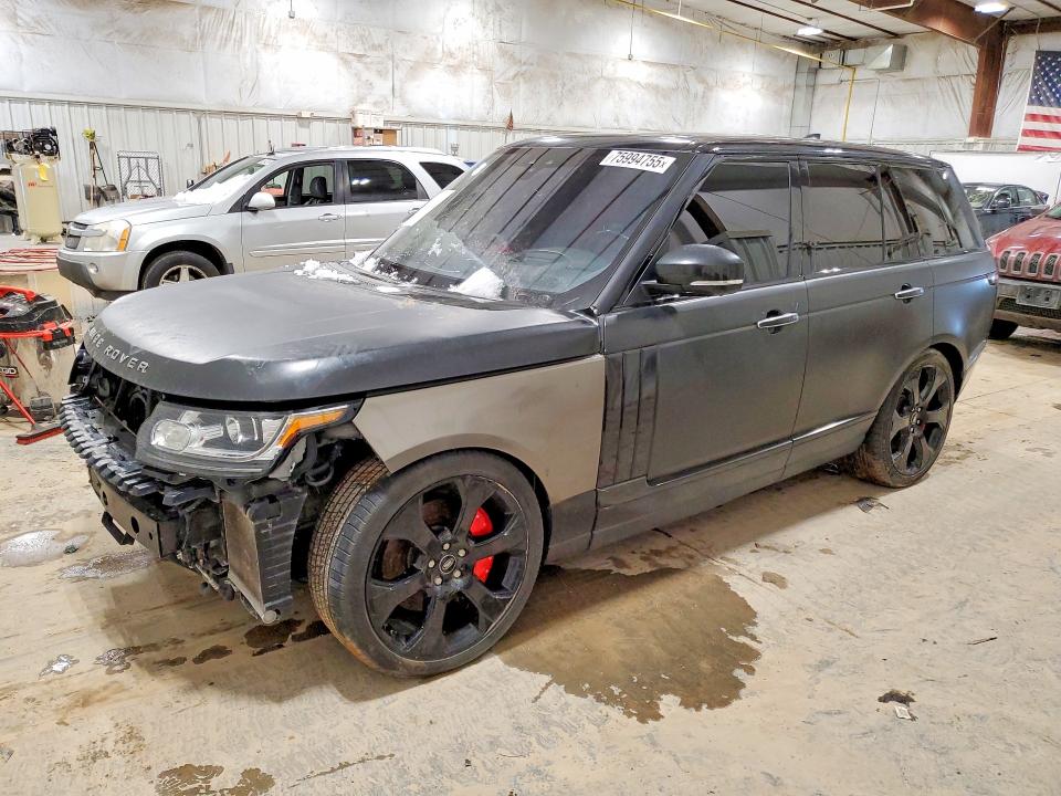 Продажа на аукционе авто 2017 Land Rover Range Rover, vin: SALGV2FE1HA353134, номер лота: 75994755