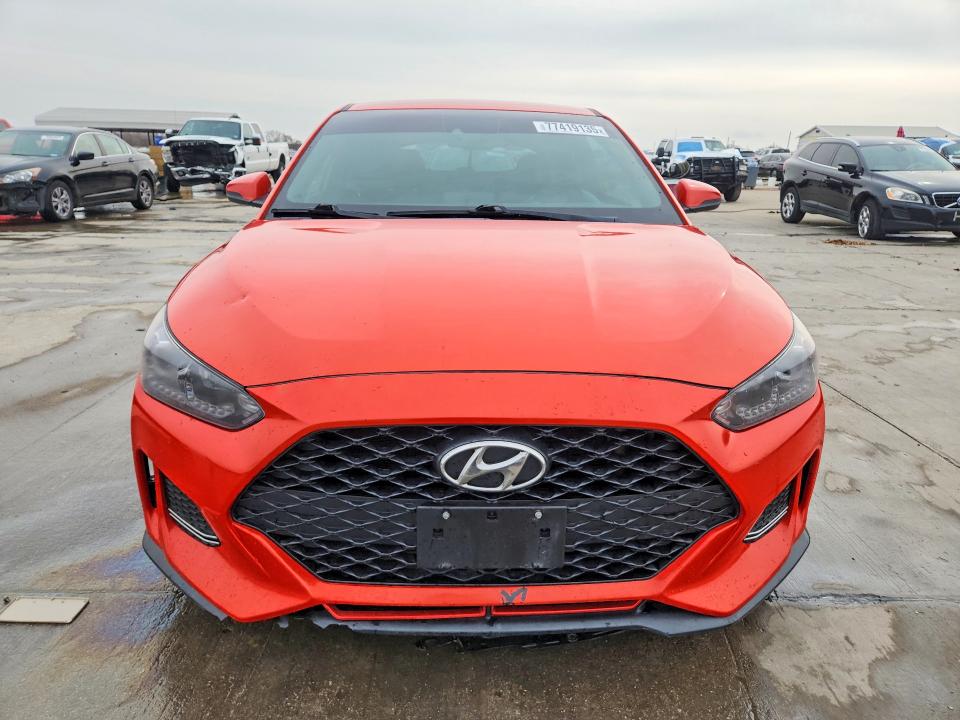 Aukcja sprzedaży 2019 Hyundai Veloster, vin: KMHTH6AB2KU011498, numer aukcji: 77419135