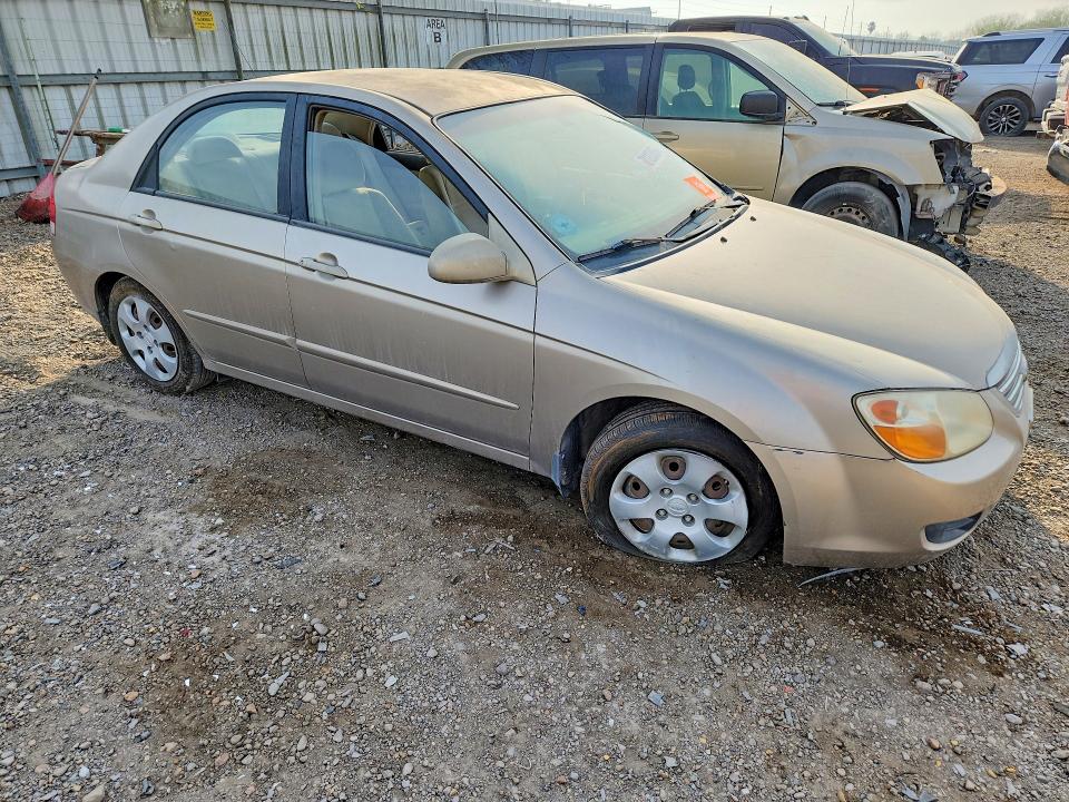 Продажа на аукционе авто 2007 Kia Spectra, vin: KNAFE121575434528, номер лота: 78123305