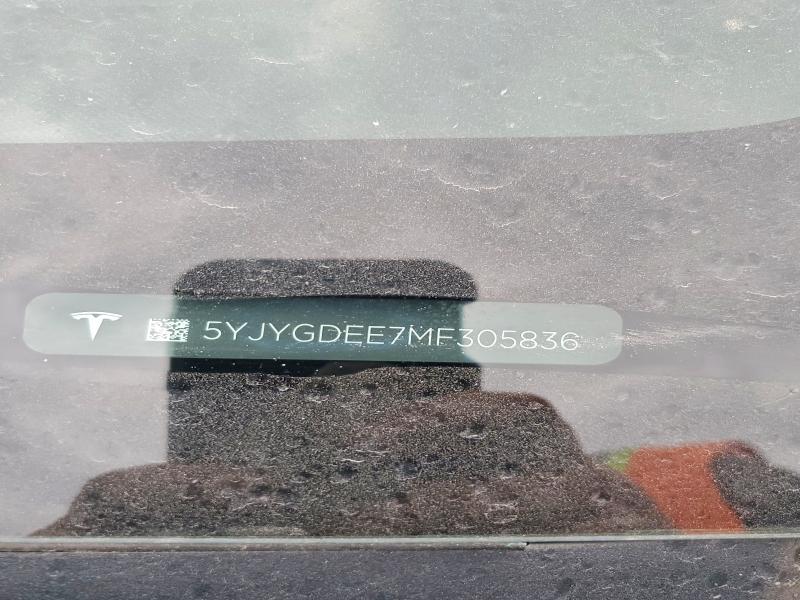 78716585 :رقم المزاد ، 5YJYGDEE7MF305836 vin ، 2021 Tesla Model Y مزاد بيع