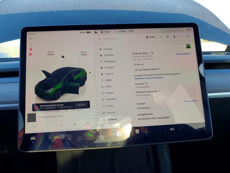 75625405 :رقم المزاد ، 7SAYGDEE6PF608159 vin ، 2023 Tesla Model Y مزاد بيع