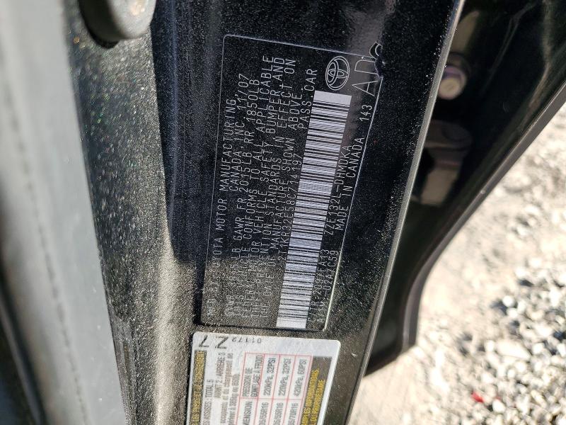 Aukcja sprzedaży 2008 Toyota Corolla Matrix, vin: 2T1KR32E58C714197, numer aukcji: 78118905