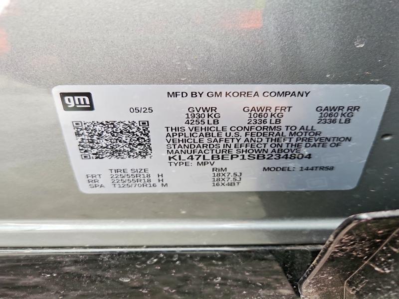 Продажа на аукционе авто 2025 Buick Envista, vin: KL47LBEP1SB234804, номер лота: 75922415