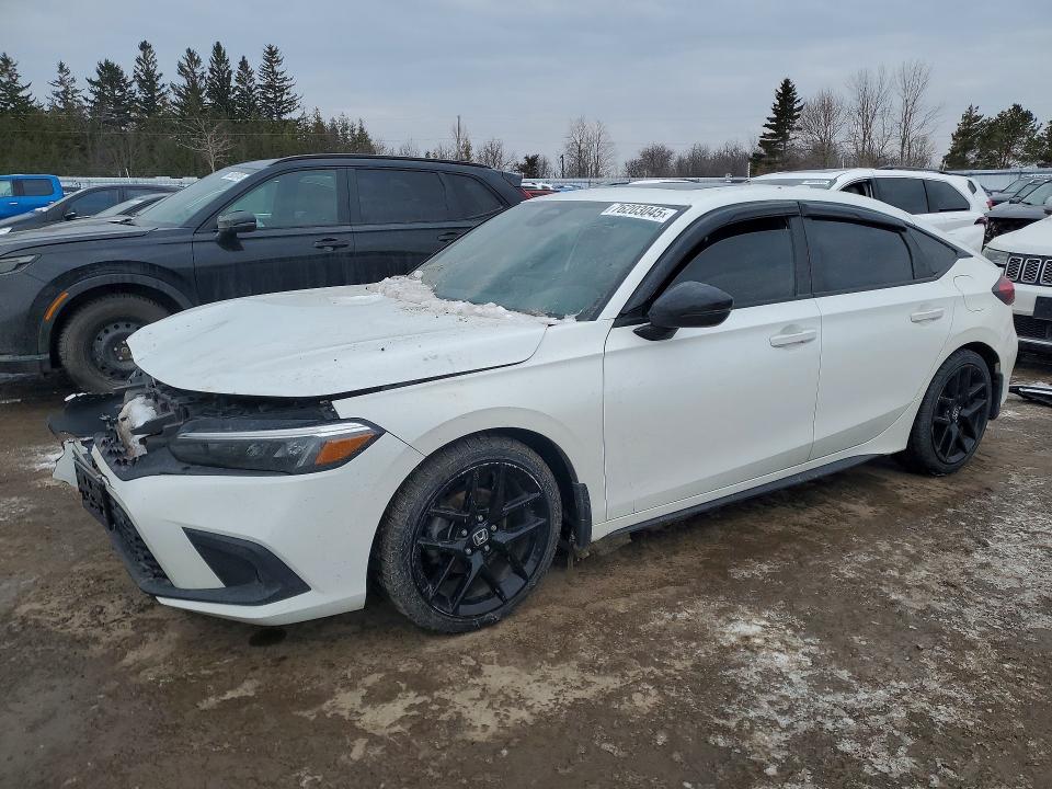 2022 Honda Civic მანქანა იყიდება აუქციონზე, vin: 19XFL1G81NE402160, აუქციონის ნომერი: 76203045