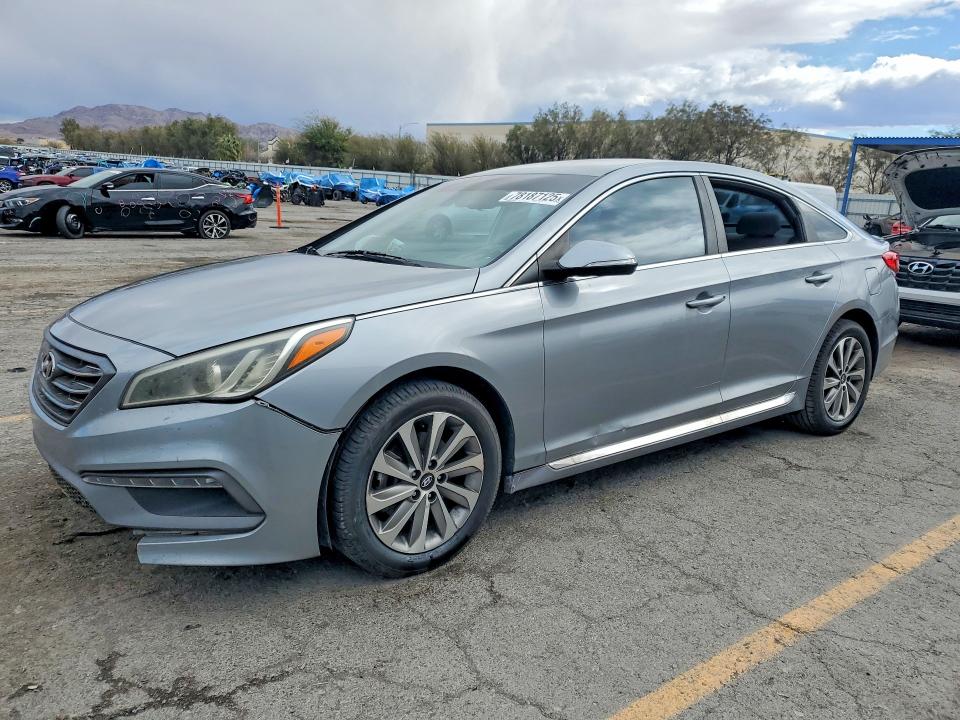 2015 Hyundai Sonata მანქანა იყიდება აუქციონზე, vin: 5NPE34AF4FH090773, აუქციონის ნომერი: 78187125