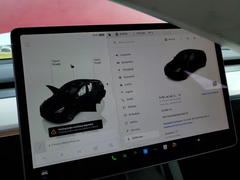 Продаж на аукціоні авто 2025 Tesla Model Y, vin: 7SAYGDEE9SF280275, номер лоту: 76579195