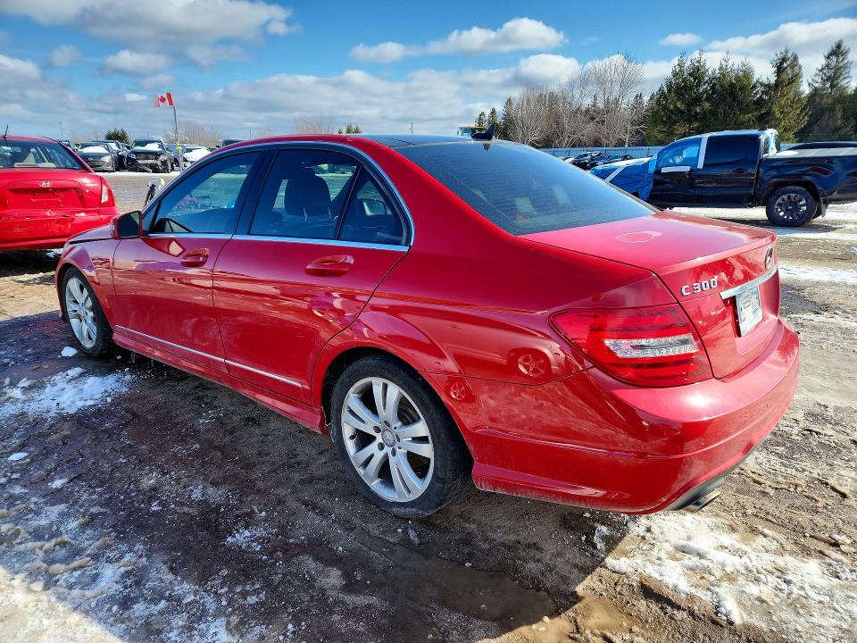 77494935 :رقم المزاد ، WDDGF8BB4CA604441 vin ، 2012 Mercedes-benz C مزاد بيع