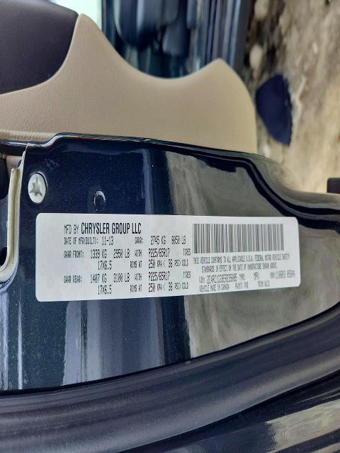 Продажа на аукционе авто 2014 Chrysler Town & Country, vin: 2C4RC1CG9ER235085, номер лота: 78961615