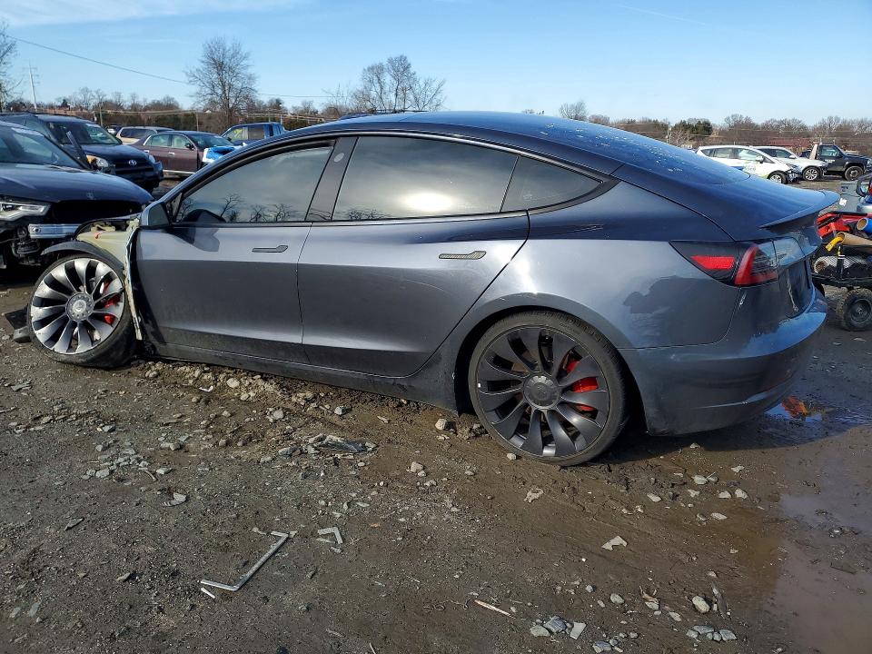 2023 Tesla Model 3 მანქანა იყიდება აუქციონზე, vin: 5YJ3E1EC9PF497729, აუქციონის ნომერი: 78764575