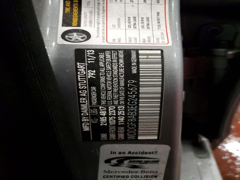 Aukcja sprzedaży 2014 Mercedes-benz C, vin: WDDGF8AB3EG245679, numer aukcji: 74767615