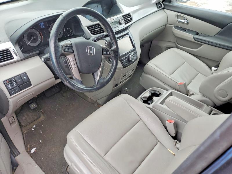 76622595 :رقم المزاد ، 5FNRL5H91HB016137 vin ، 2017 Honda Odyssey مزاد بيع