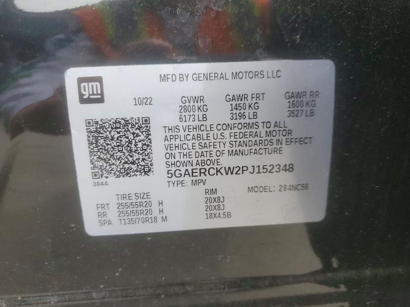 Продаж на аукціоні авто 2023 Buick Enclave, vin: 5GAERCKW2PJ152348, номер лоту: 77836905