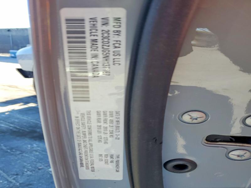 2022 Dodge Challenger მანქანა იყიდება აუქციონზე, vin: 2C3CDZJG5NH137167, აუქციონის ნომერი: 75814645