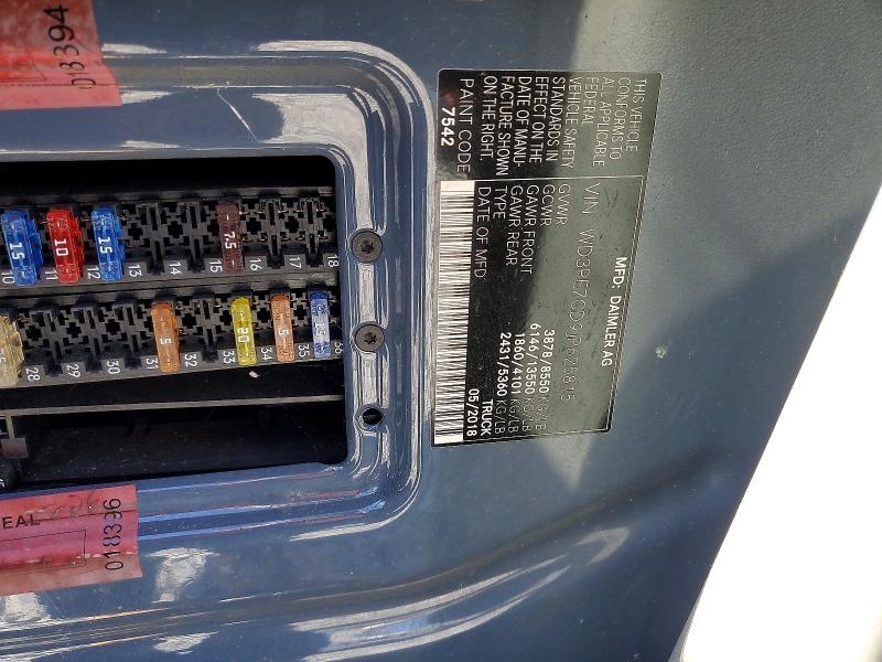 Aukcja sprzedaży 2019 Mercedes Benz Sprinter, vin: WD4PF1CD6KT011786, numer aukcji: 73584185