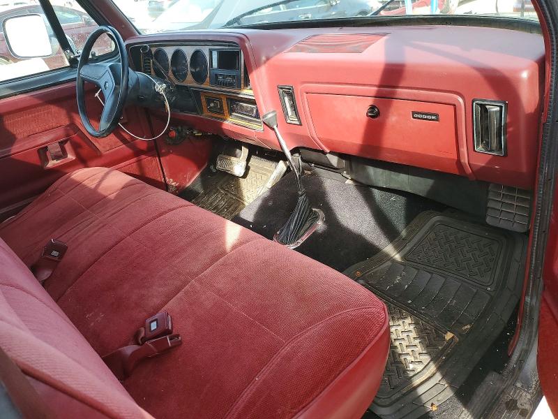 1987 Dodge W-series მანქანა იყიდება აუქციონზე, vin: 1B7HW04T4HS421967, აუქციონის ნომერი: 78064875