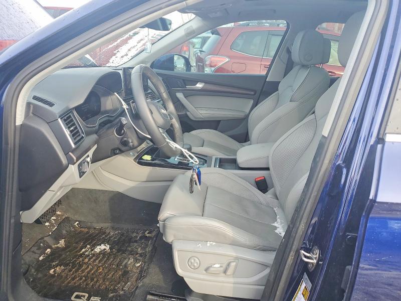 75583445 :رقم المزاد ، WA1FAAFY4N2056412 vin ، 2022 Audi Q5 مزاد بيع