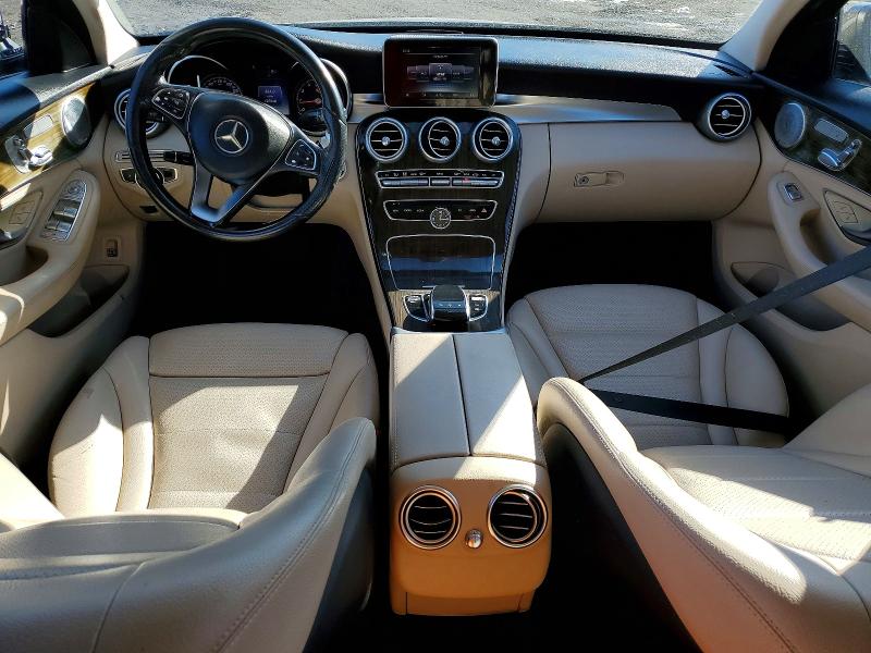 72729255 :رقم المزاد ، 55SWF4KB3FU028608 vin ، 2015 Mercedes-benz C مزاد بيع