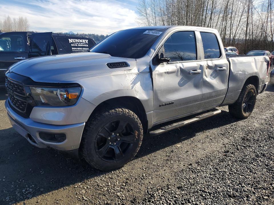 76214855 :رقم المزاد ، 1C6SRFBT5NN202892 vin ، 2022 Ram 1500 مزاد بيع