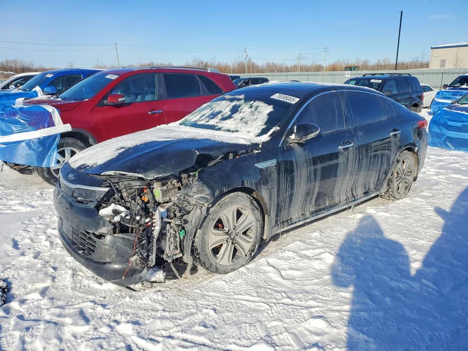 2017 Kia Optima Plu მანქანა იყიდება აუქციონზე, vin: KNAGV4LD8H5017291, აუქციონის ნომერი: 75595005