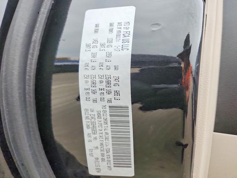 76556715 :رقم المزاد ، 2C4RC1BG6HR668580 vin ، 2017 Chrysler Pacifica مزاد بيع