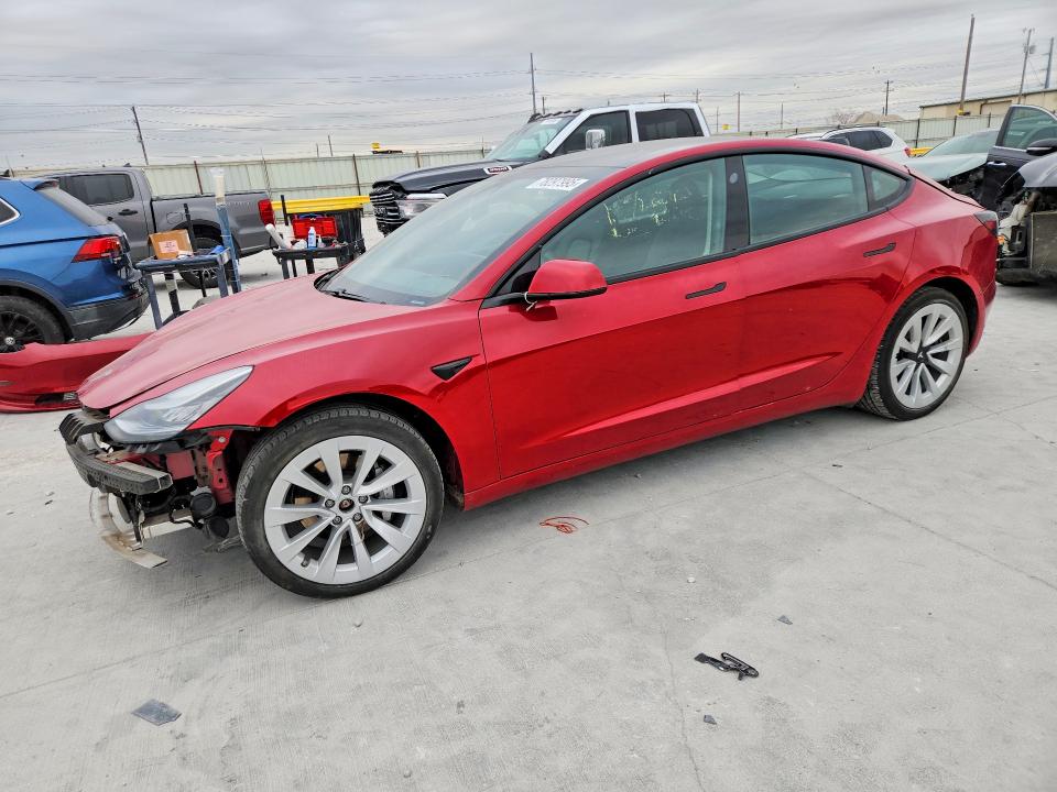 2021 Tesla Model 3 მანქანა იყიდება აუქციონზე, vin: 5YJ3E1EB4MF859680, აუქციონის ნომერი: 78297995