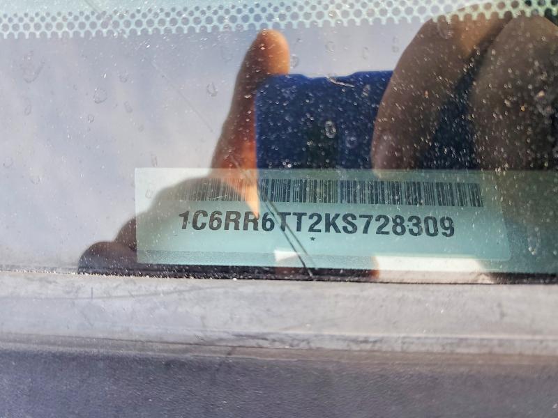 76146355 :رقم المزاد ، 1C6RR6TT2KS728309 vin ، 2019 Ram 1500 Classic مزاد بيع