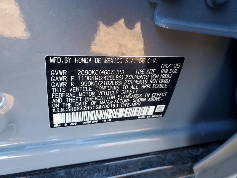Продажа на аукционе авто 2025 Acura Adx, vin: 3HDSA2H51SM706183, номер лота: 76278355