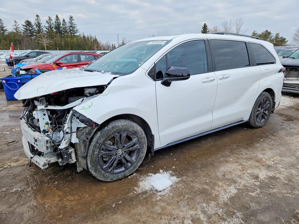 78866505 :رقم المزاد ، 5TDGSKFCXRS152688 vin ، 2024 Toyota Sienna مزاد بيع