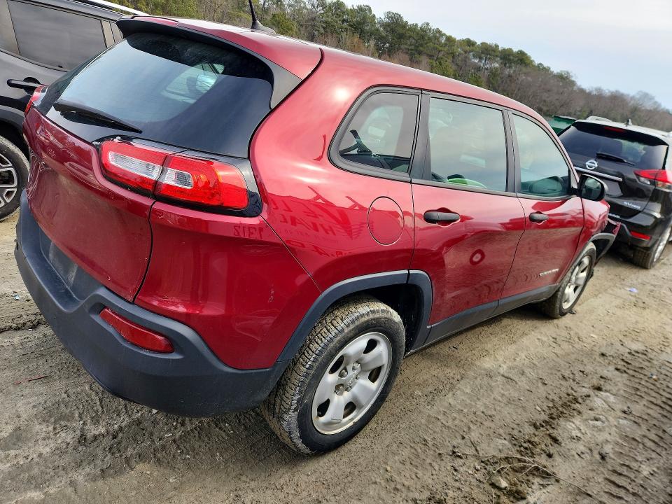 2014 Jeep Cherokee მანქანა იყიდება აუქციონზე, vin: 1C4PJLAB5EW123178, აუქციონის ნომერი: 77382215