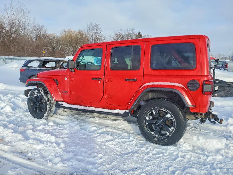 Продажа на аукционе авто 2019 Jeep Wrangler Unlimited, vin: 1C4HJXEG7KW651396, номер лота: 74017575