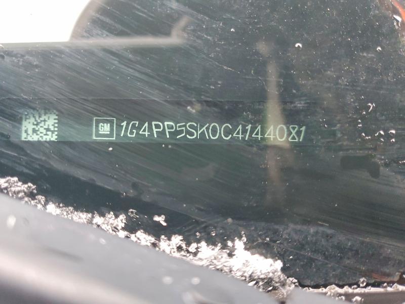 2012 Buick Verano მანქანა იყიდება აუქციონზე, vin: 1G4PP5SK0C4144081, აუქციონის ნომერი: 77930845