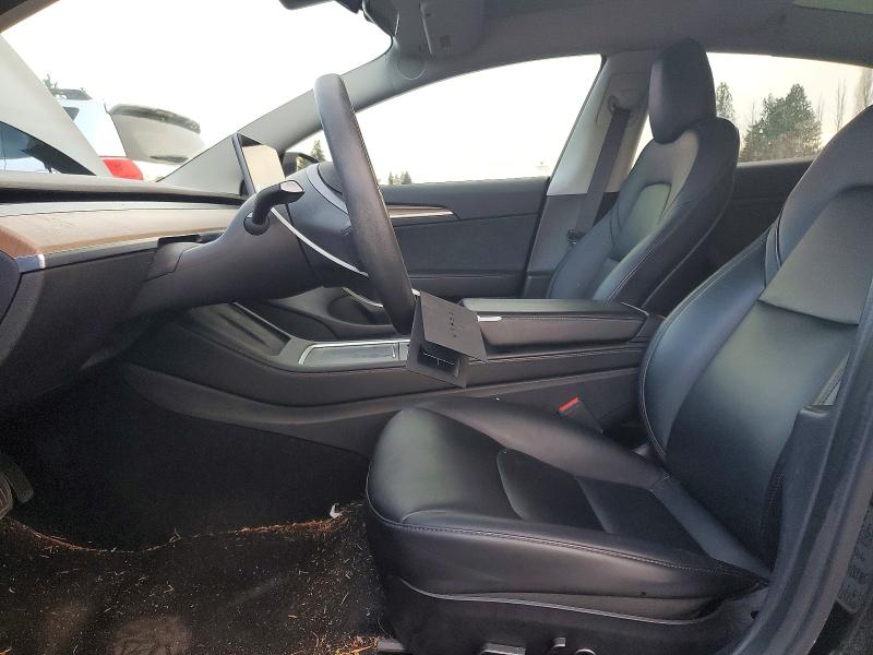 76387225 :رقم المزاد ، 5YJ3E1EB5NF108105 vin ، 2022 Tesla Model 3 مزاد بيع