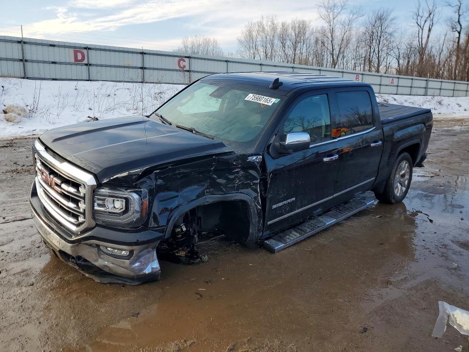75980165 :رقم المزاد ، 3GTU2NEC2JG628571 vin ، 2018 Gmc Sierra مزاد بيع
