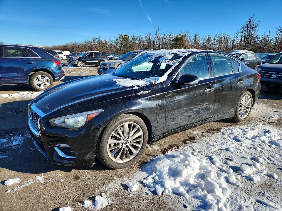 2023 Infiniti Q50 მანქანა იყიდება აუქციონზე, vin: JN1EV7BR0PM541888, აუქციონის ნომერი: 74263115