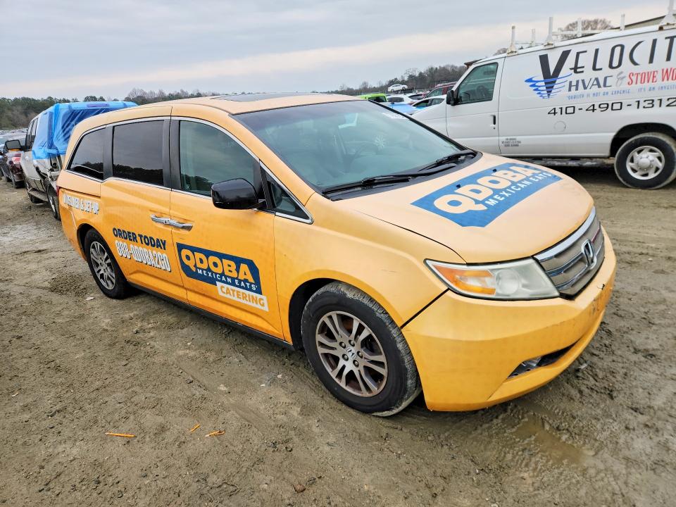 77900125 :رقم المزاد ، 5FNRL5H68CB007692 vin ، 2012 Honda Odyssey مزاد بيع