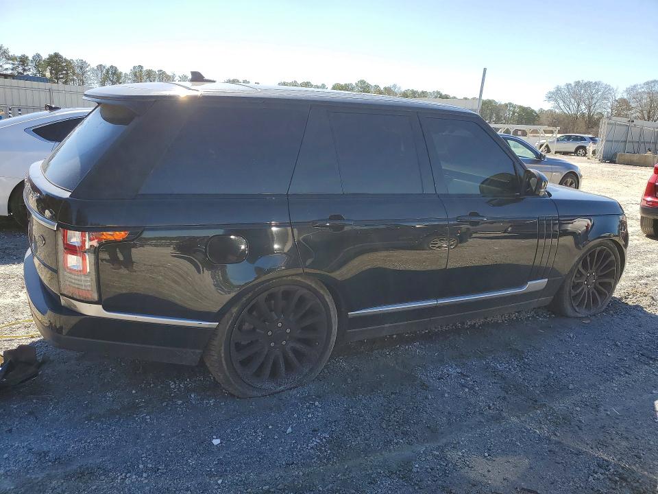 2016 Land Rover Range Rover მანქანა იყიდება აუქციონზე, vin: SALGS2EF7GA273502, აუქციონის ნომერი: 77553195