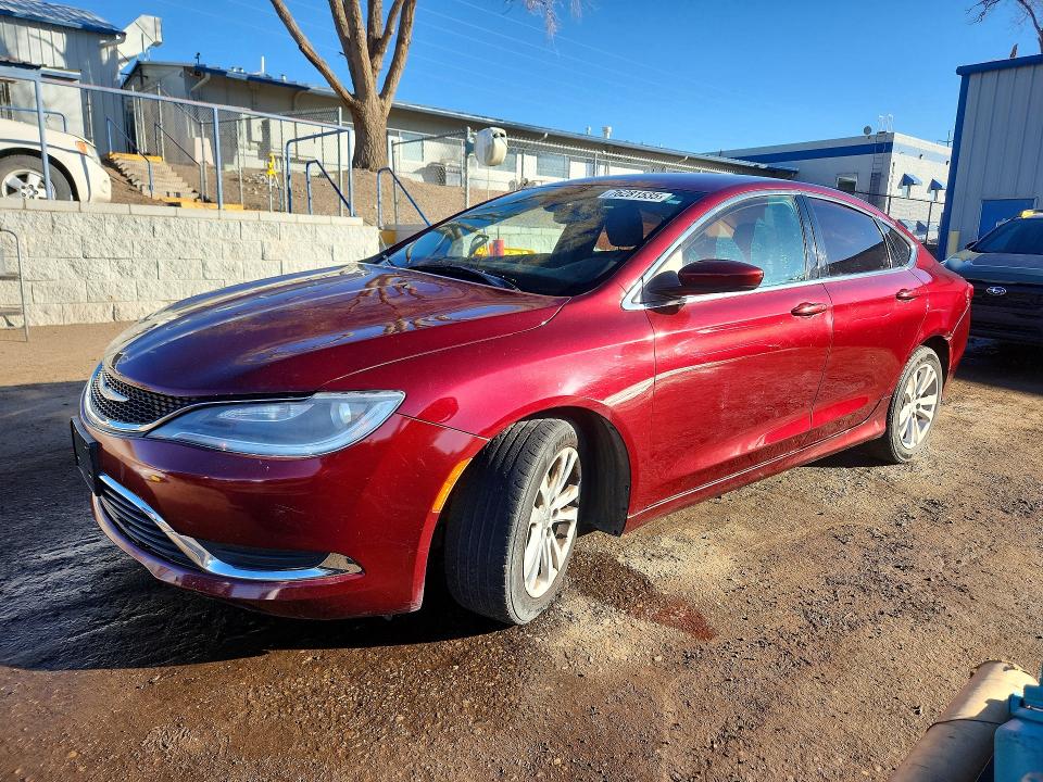 76281535 :رقم المزاد ، 1C3CCCAB9GN141172 vin ، 2016 Chrysler 200 مزاد بيع